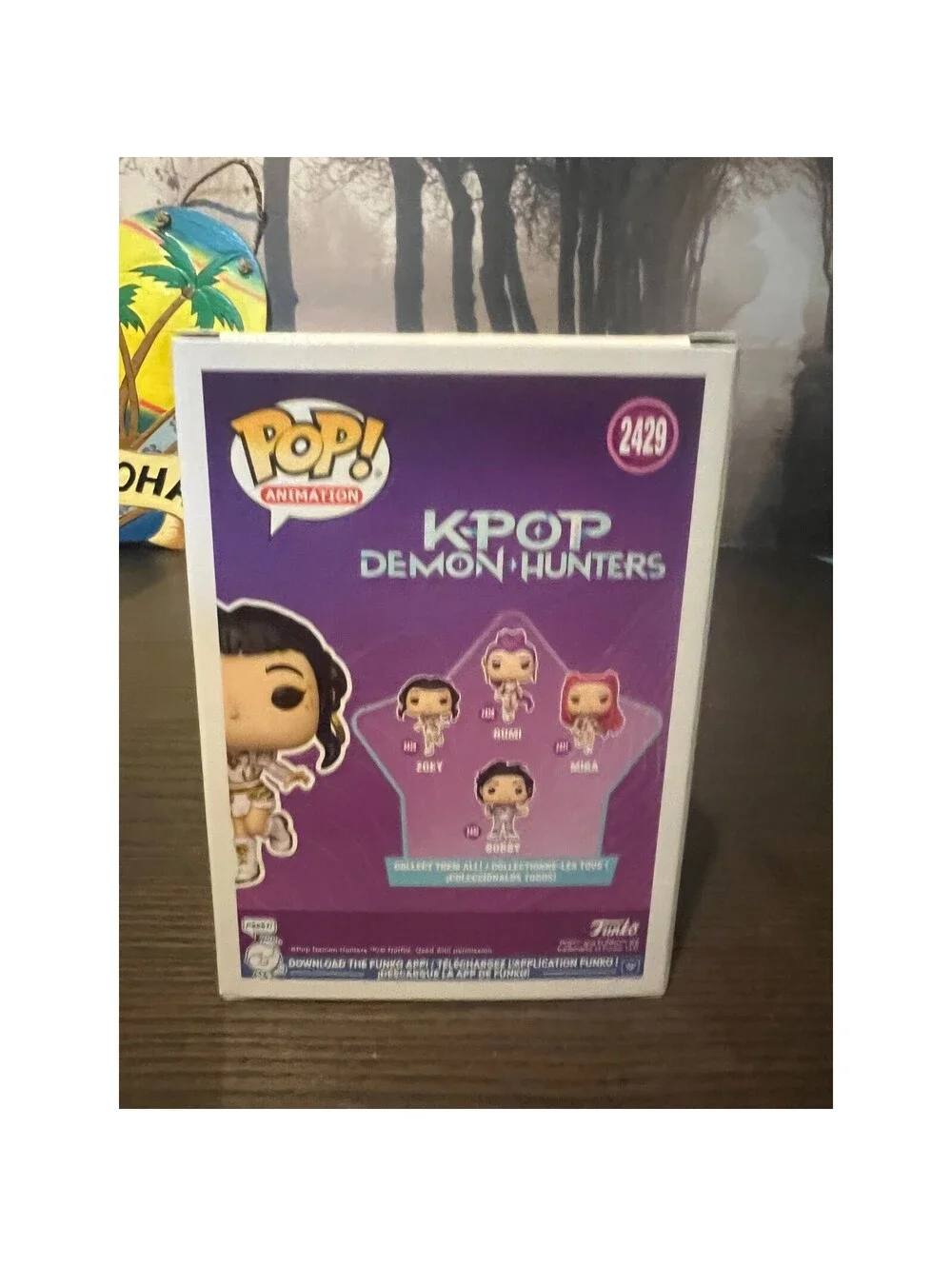 Zoey What It Sounds Like K-Pop Demon Hunters Funko Pop #2429 Huntr/X Animation